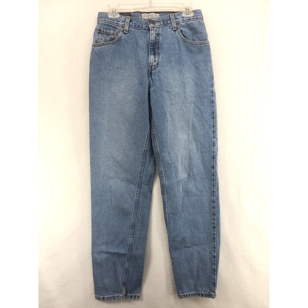 Vintage Levi Strauss Signature Mom Jeans Relaxed Fit Baggy Misses 10 Long